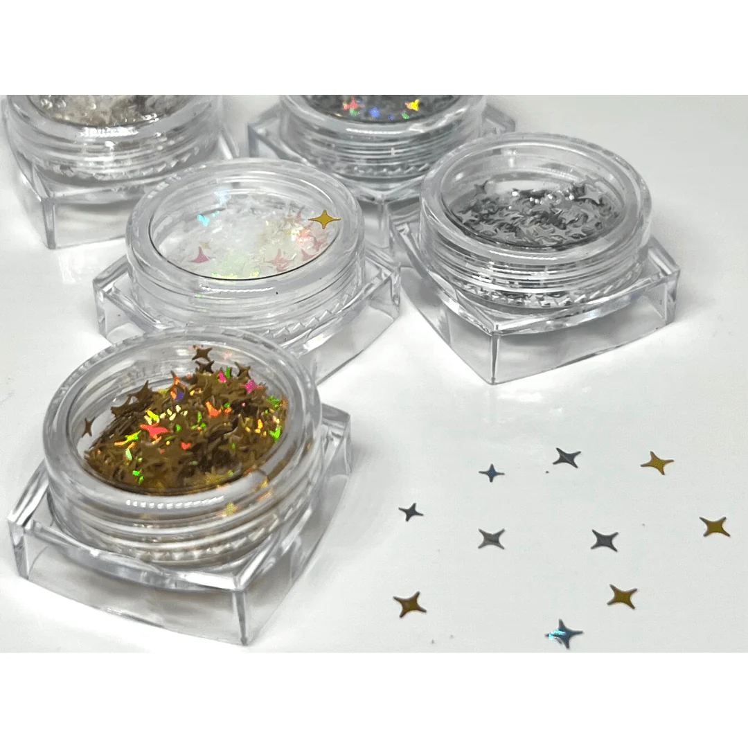 JNBS Nail Flakes Glitters Sparkle - Image 2