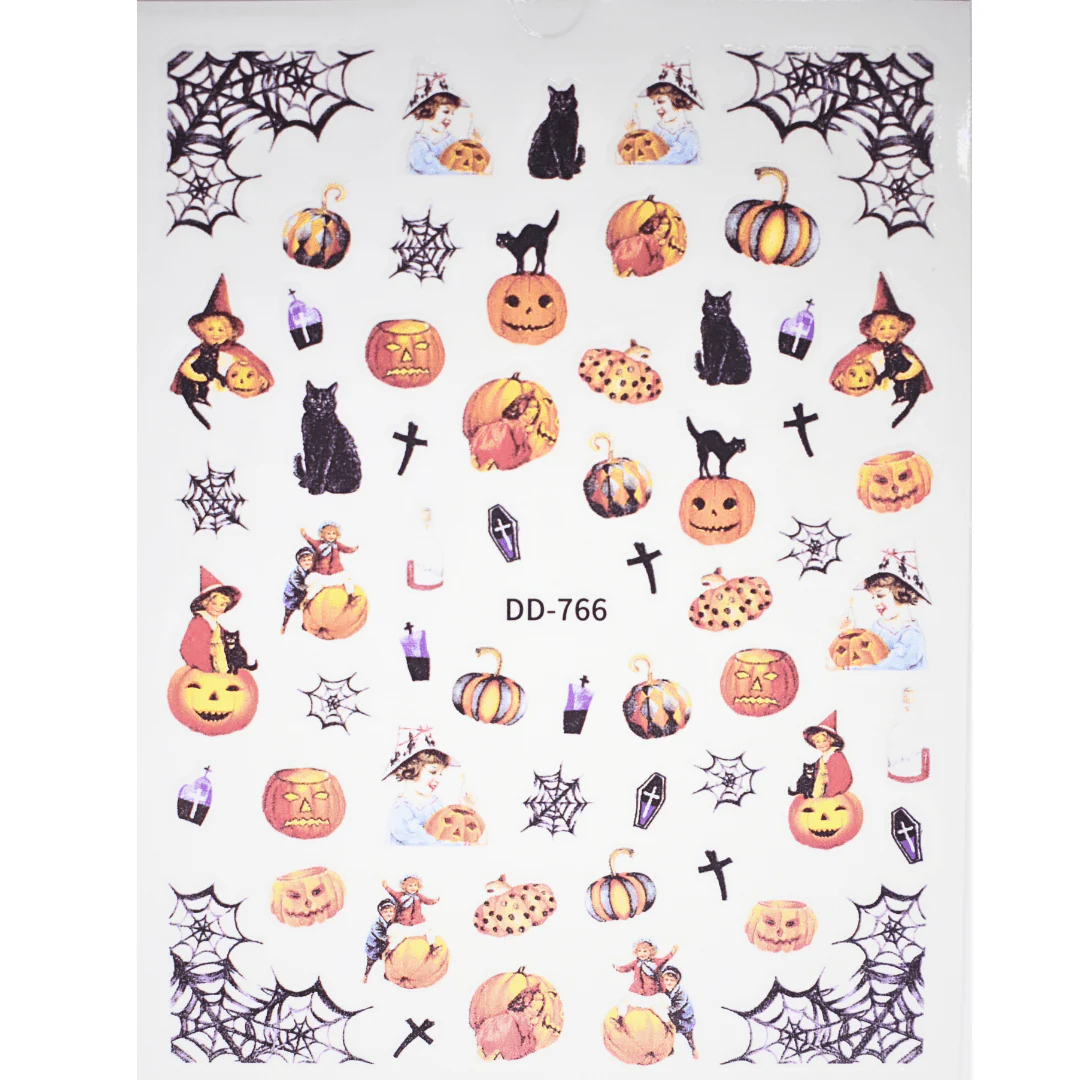 JNBS Nail Sticker Halloween Pumpkin - Image 5