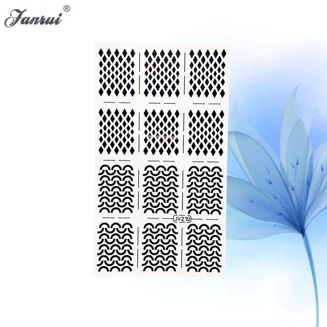 JNBS Nail Sticker Hollow Version 3 - Image 4