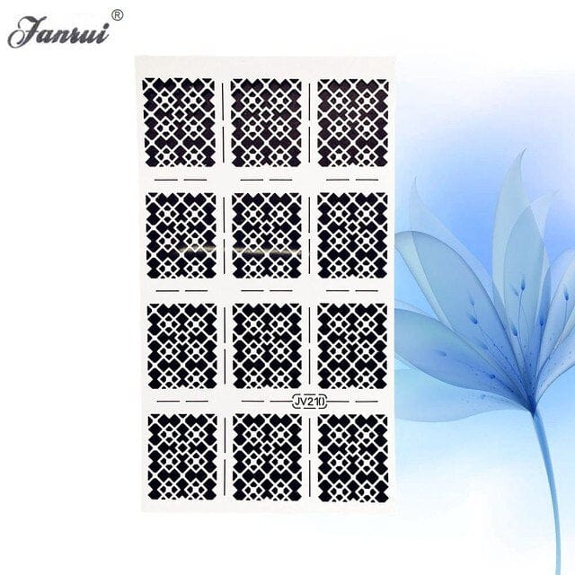 JNBS Nail Sticker Hollow Version 3 - Image 7