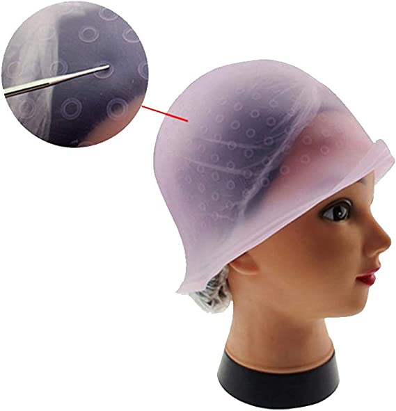 JNBS Reusable Silicone Hair Staining Cap (Assorted Color) - Image 2