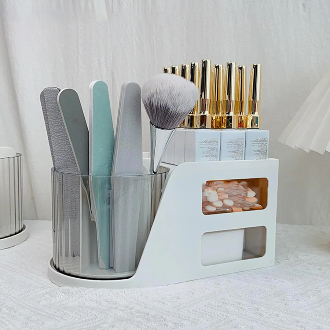 JNBS Rotating Desk Organizer for Nail Tools - Image 2