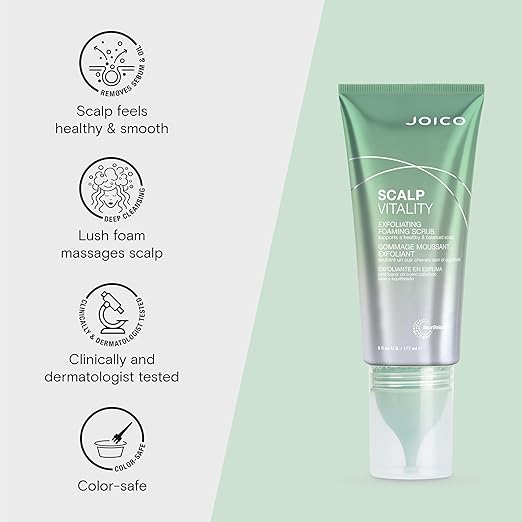 JOICO Scalp Vitality Exfoliating Foam Scrub - Image 3