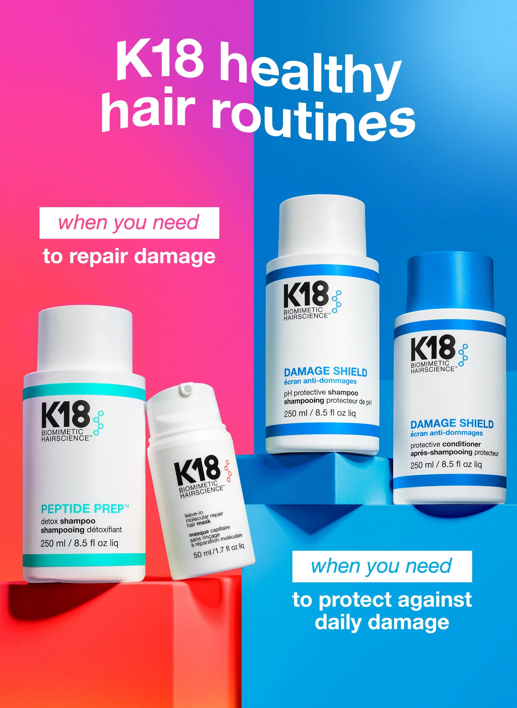 K18 Biomimetic Hairscience DAMAGE SHIELD Protective Conditioner 8.5 fl. oz. - Image 11