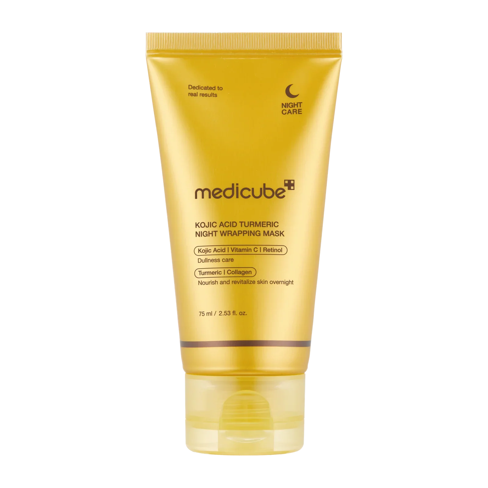 MEDICUBE Kojic Acid Turmeric Night Wrapping Mask 75mL