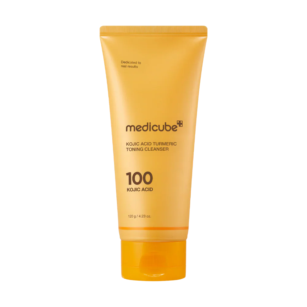 MEDICUBE Kojic Acid Turmeric Toning Cleanser 120g