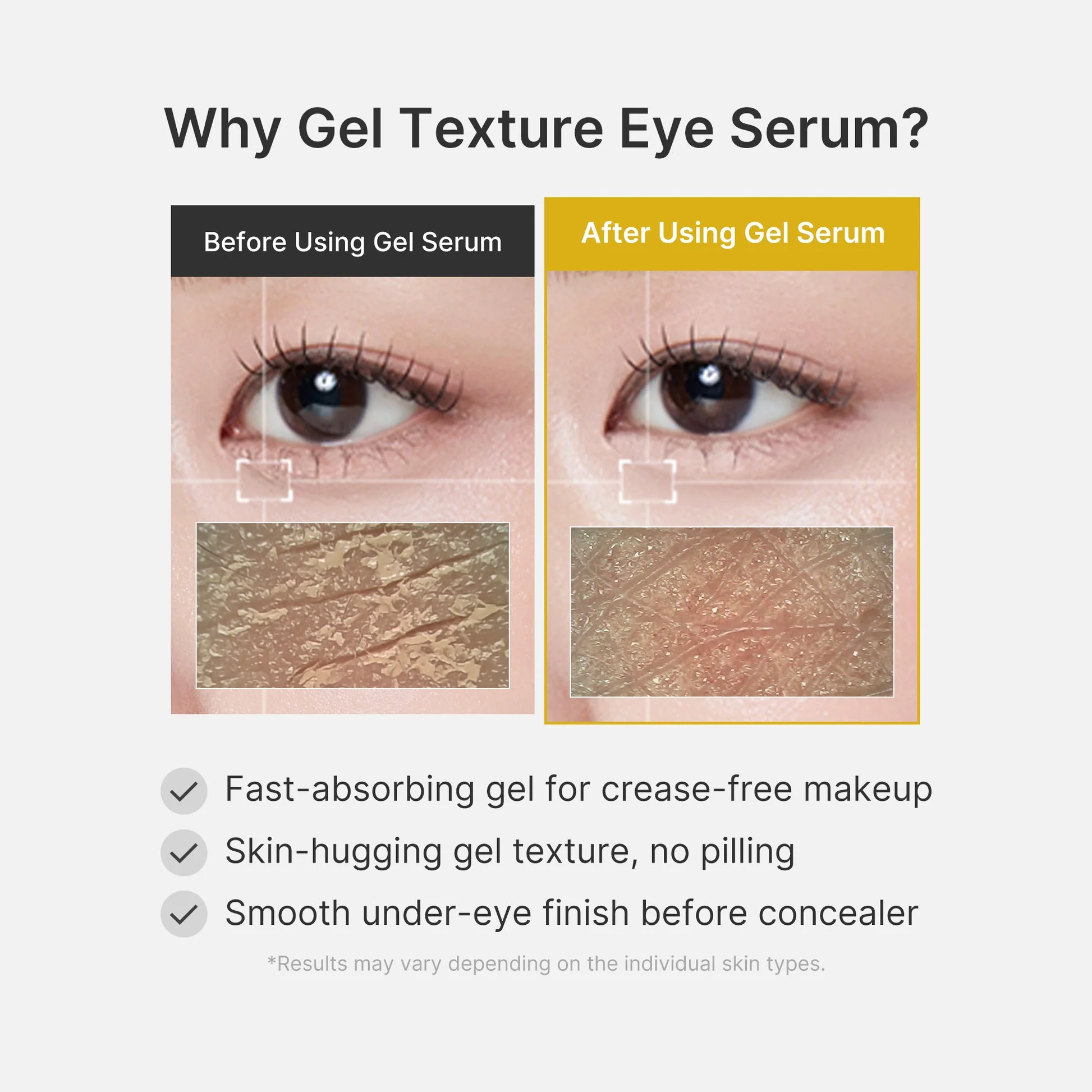 Medicube Kojic Acid Turmeric Eye Gel Serum 30ml - Image 6