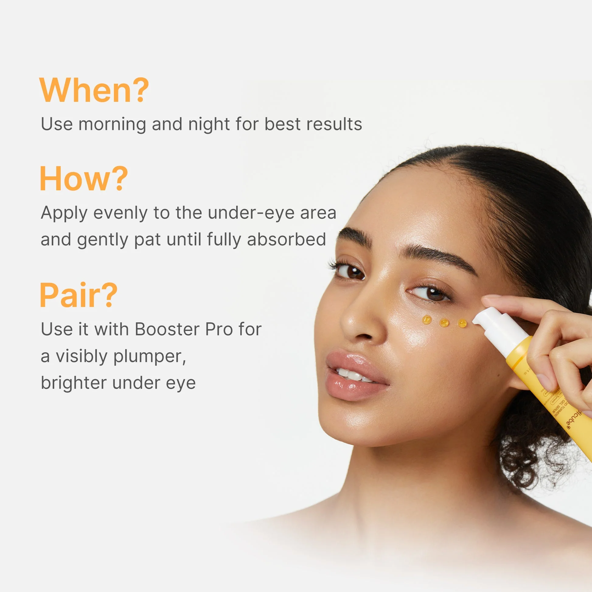 Medicube Kojic Acid Turmeric Eye Gel Serum 30ml - Image 7