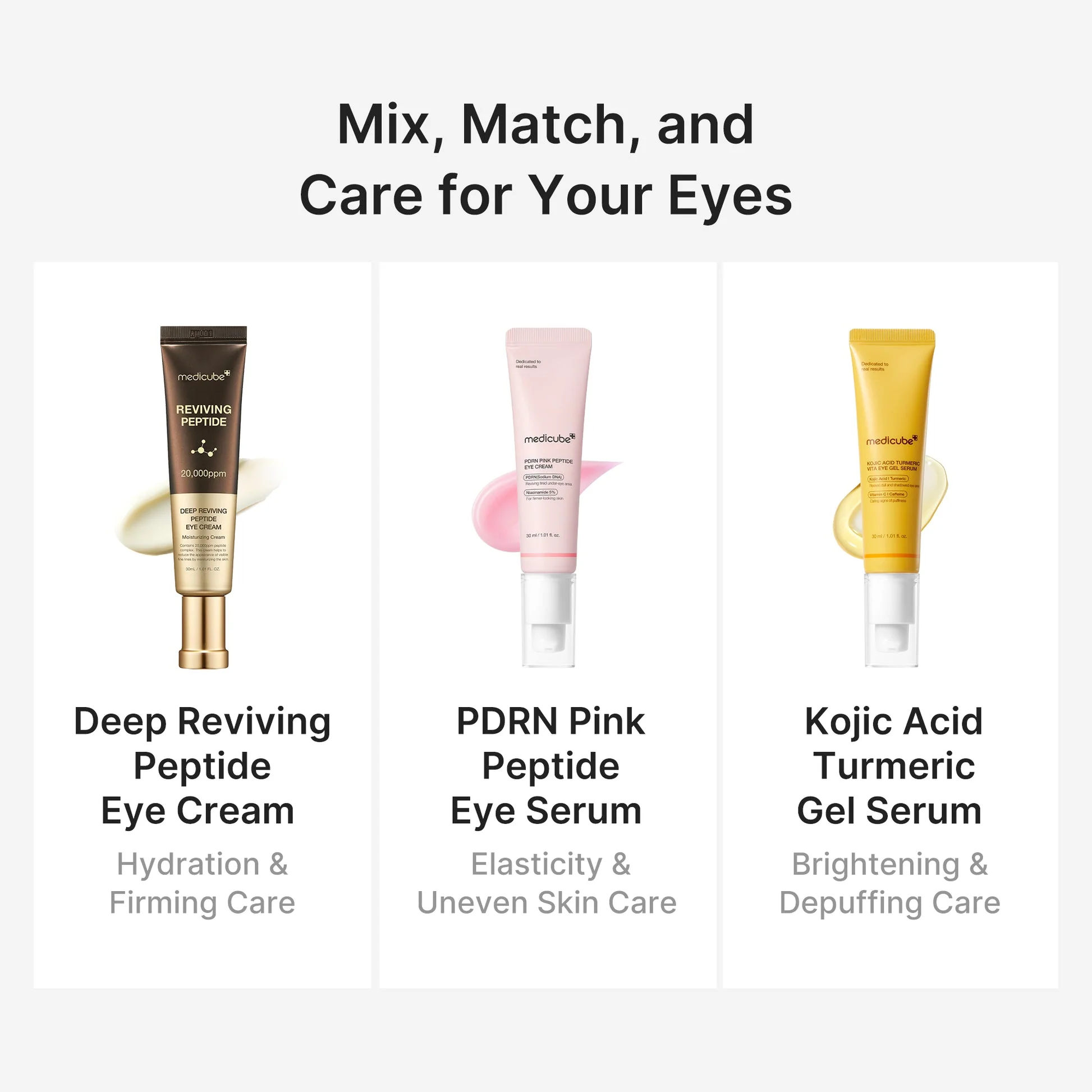 Medicube Kojic Acid Turmeric Eye Gel Serum 30ml - Image 8