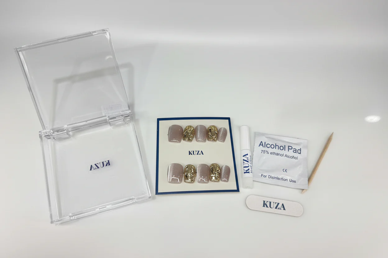 KUZA Press On Nails - Square Cat Eye - 8860/8861/8862 - Image 2