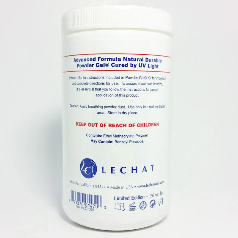 LeChat Gelee Clear Gel Powder Original Formula (26oz) - Image 2