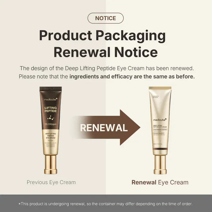 MEDICUBE Deep Lifting Peptide Eye Cream For Face - Image 5