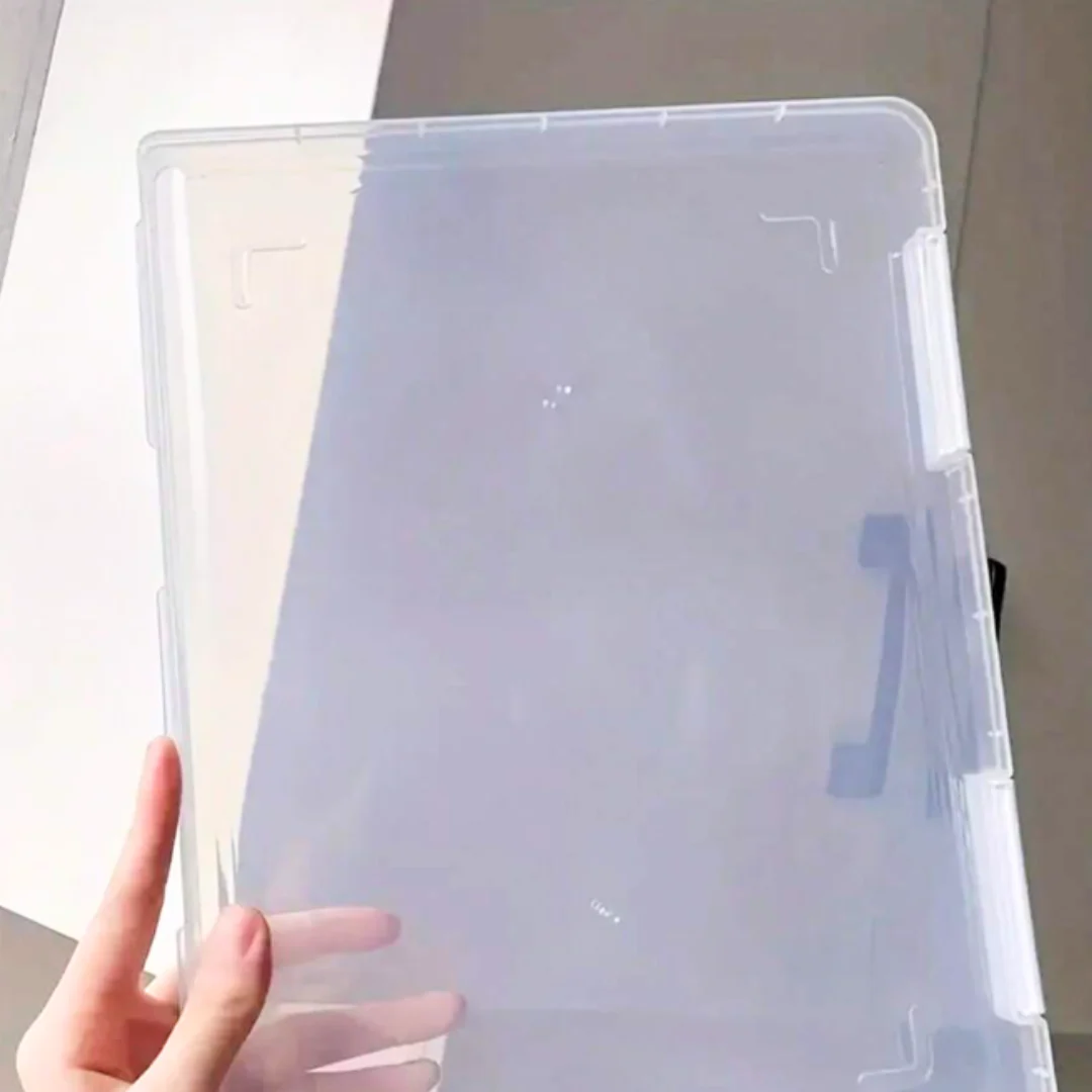 Nail Art Display Tools Storage Box (with Transparent Tape) - Image 3