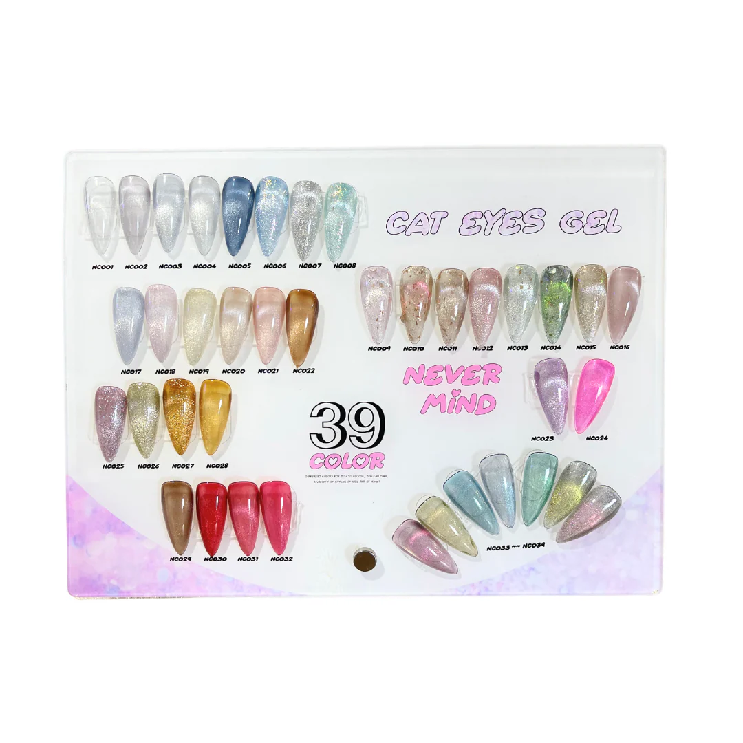 Nevermind Gel Polish Cat Eyes Set 39 Colors - Image 2