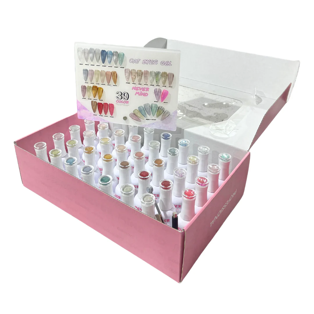Nevermind Gel Polish Cat Eyes Set 39 Colors - Image 3