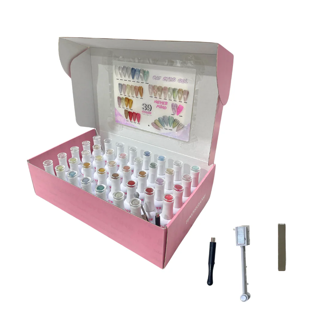 Nevermind Gel Polish Cat Eyes Set 39 Colors - Image 4