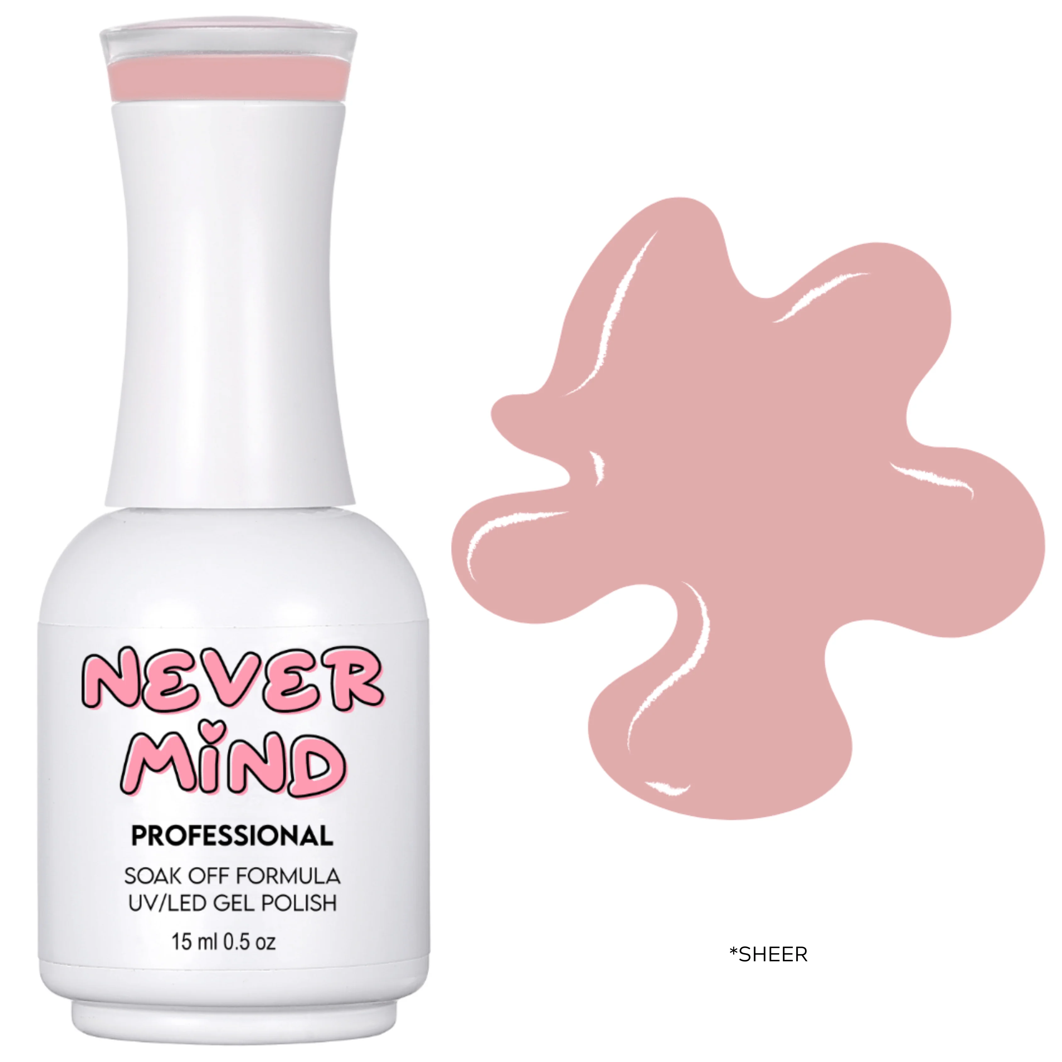 Nevermind Gel Polish NS30 Rosy Embrace