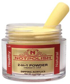 NOTPOLISH 2 In 1 Powder OG 126 Blonde Moment - Image 2