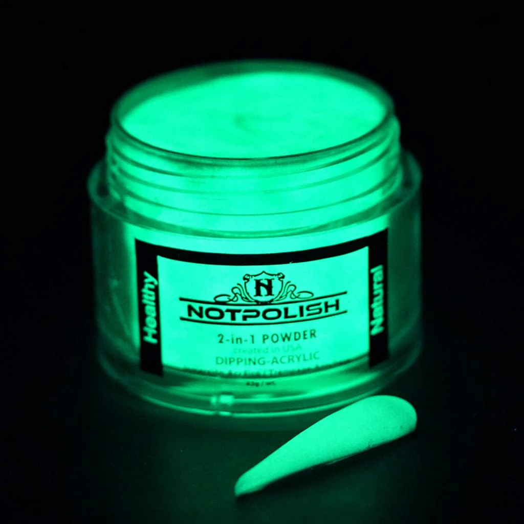 NOTPOLISH Powder Glow In The Dark Collection G19 Candy Crush