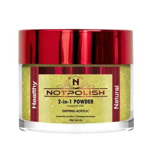 NOTPOLISH Powder M94 Sunlit Yellow