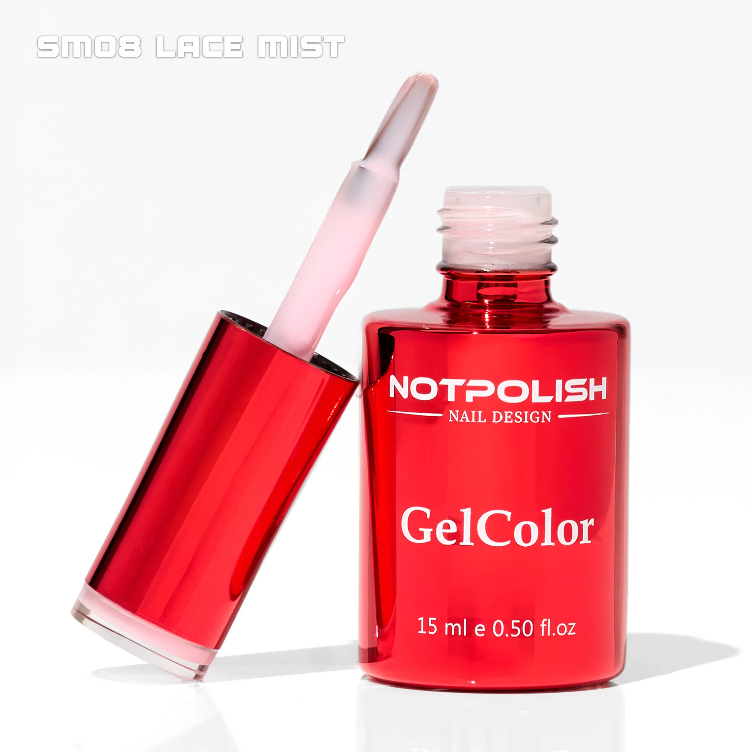 Notpolish Sheer Melts Gel Polish SM08 LACE MIST - Image 3