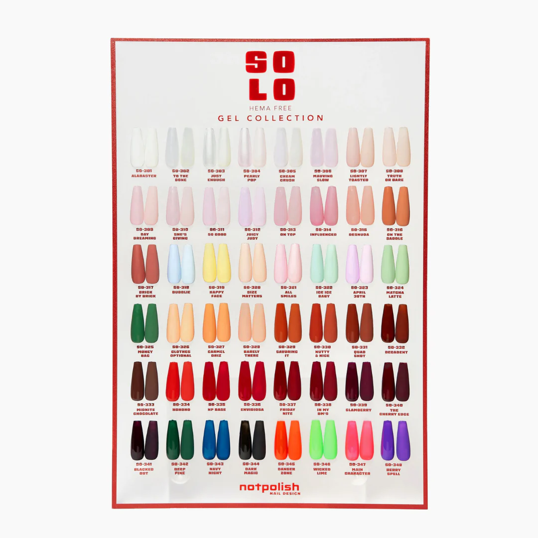 Notpolish SOLO Gel Polish SO308 TRUTH OR BARE - Image 2