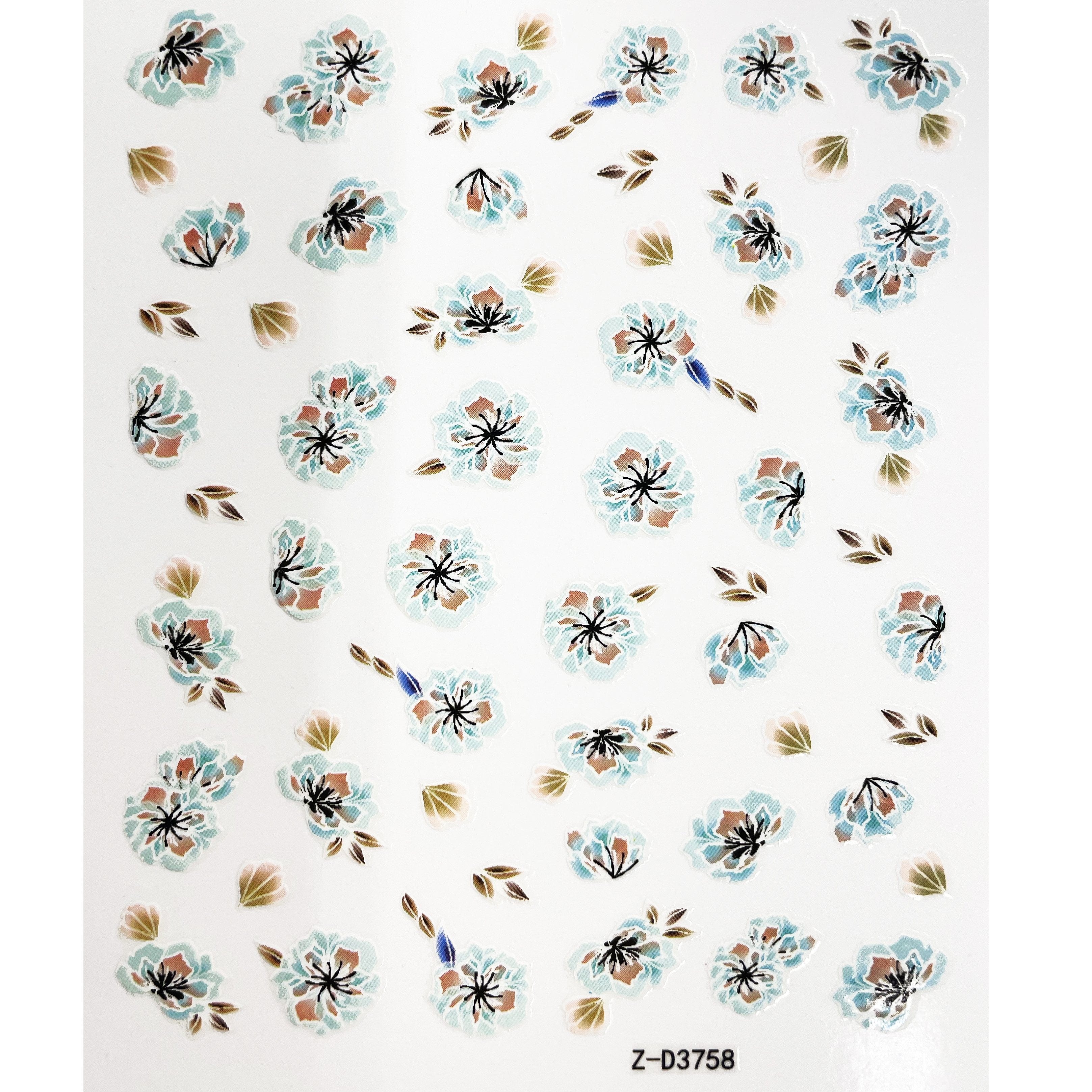 JNBS Nail Sticker Flowers Version 1 - Image 3