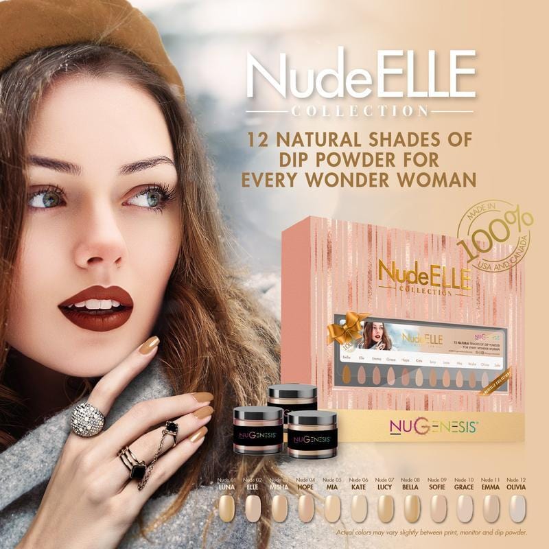 NUGENESIS Nail Dipping Color Powder 43g Nude 04 - Image 2