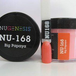 NUGENESIS Nail Dipping Color Powder 43g NU 168 Big Papaya
