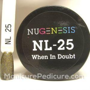 NUGENESIS Nail Dipping Color Powder 43g NL 25 When in Doubt
