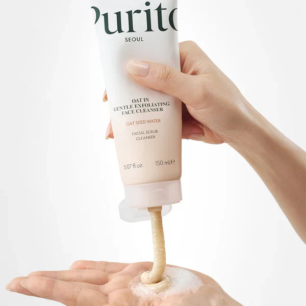 PURITO Oat In Gentle Exfoliating Face Cleanser 150ml - Image 2