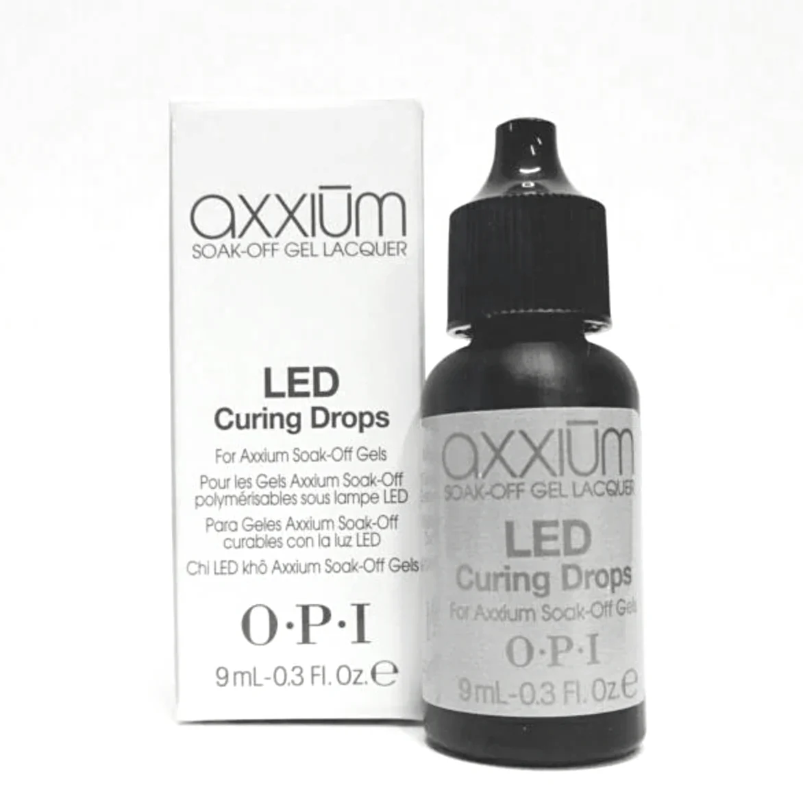OPI AXXIUM SoakOff Gel Lacquer LED Curing Drops (9ml/0.3 oz)