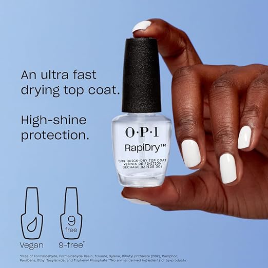 OPI Nail Lacquer RapiDry Top Coat 0.5oz - Image 3