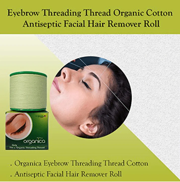 Organica Face & Eyebrow The Only Organic Threading Thread Pack of 300m - Image 2