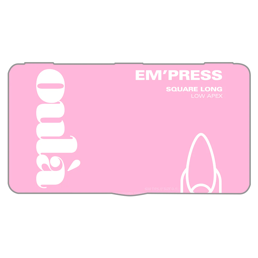 OulĂ Â EM'PRESS Low Apex Square (Box of 600 Tips) - Image 3