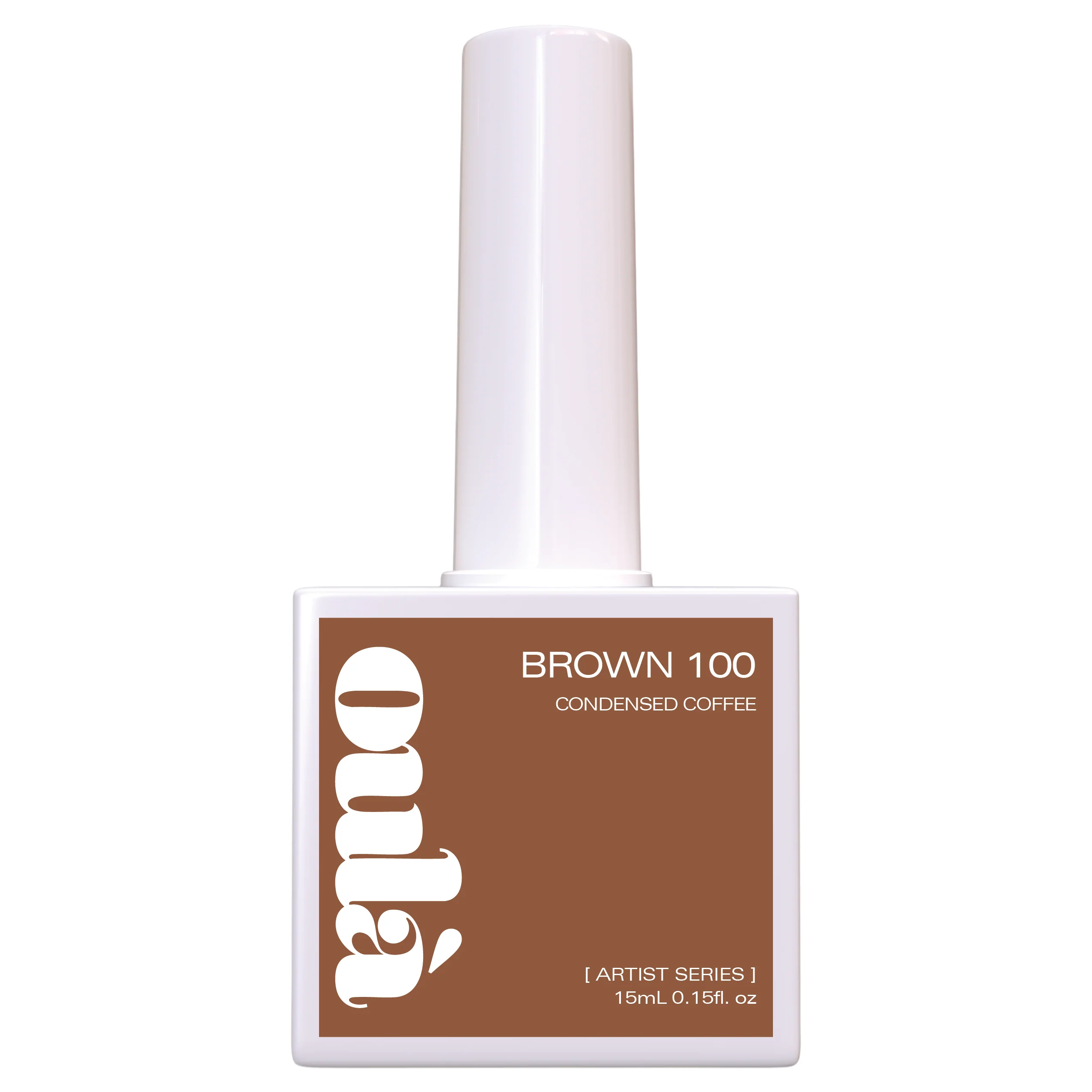 OULA Gel Polish Artist Series OUG077 Brown 100 Condensed Coffee