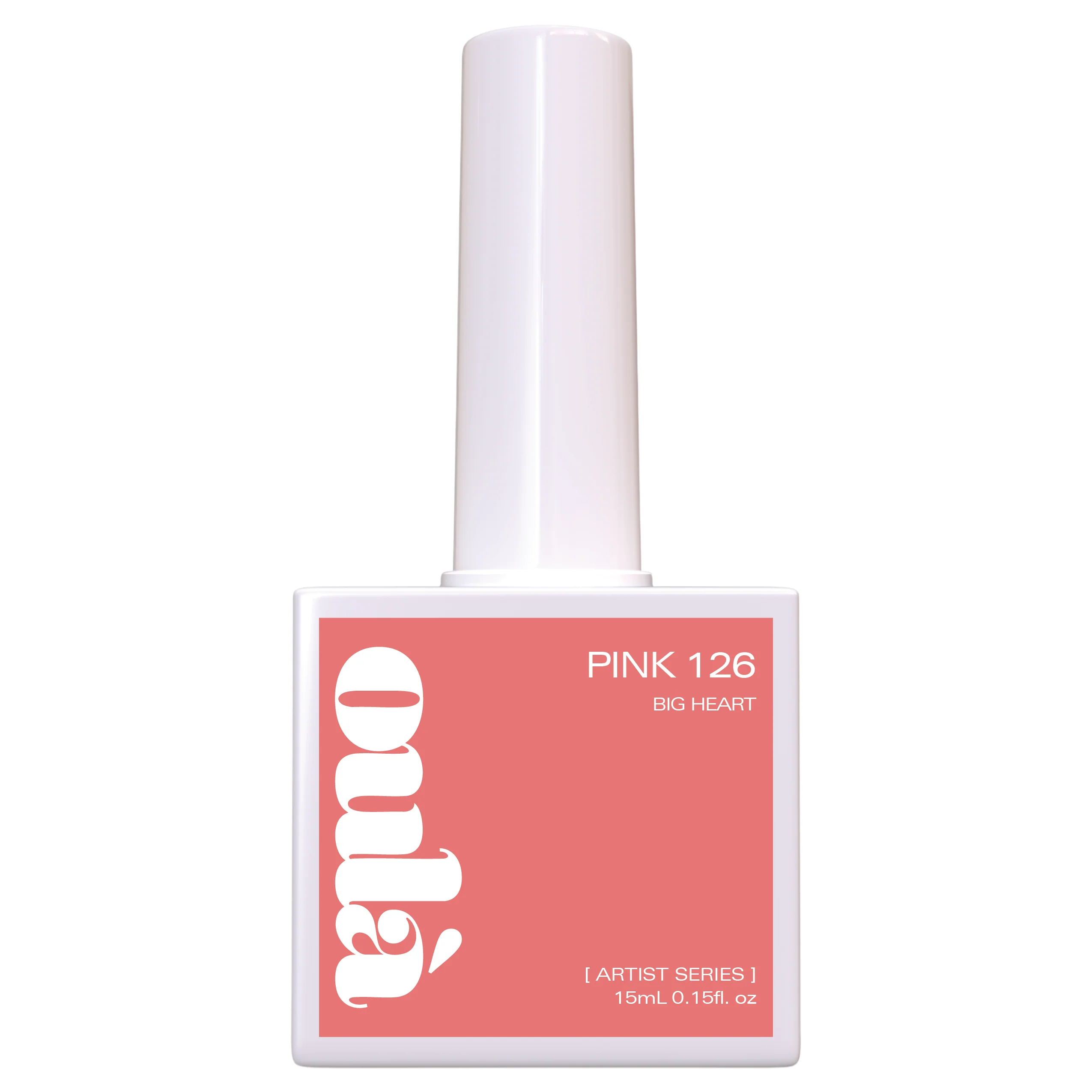 OULA Gel Polish Artist Series OUG108 Pink 126 Big Heart