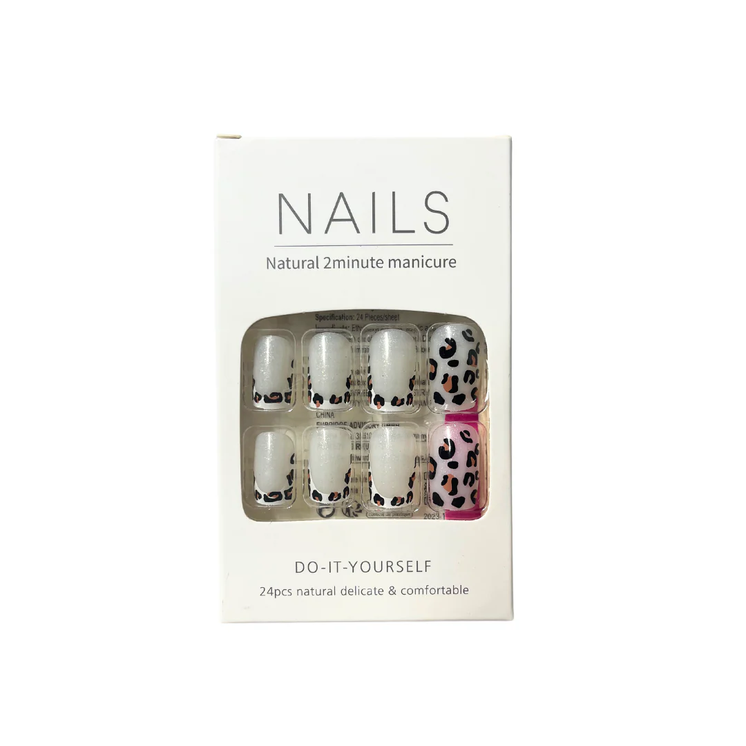 Press On Nails 2 minutes Nail Art Square (03 Styles) - Image 3
