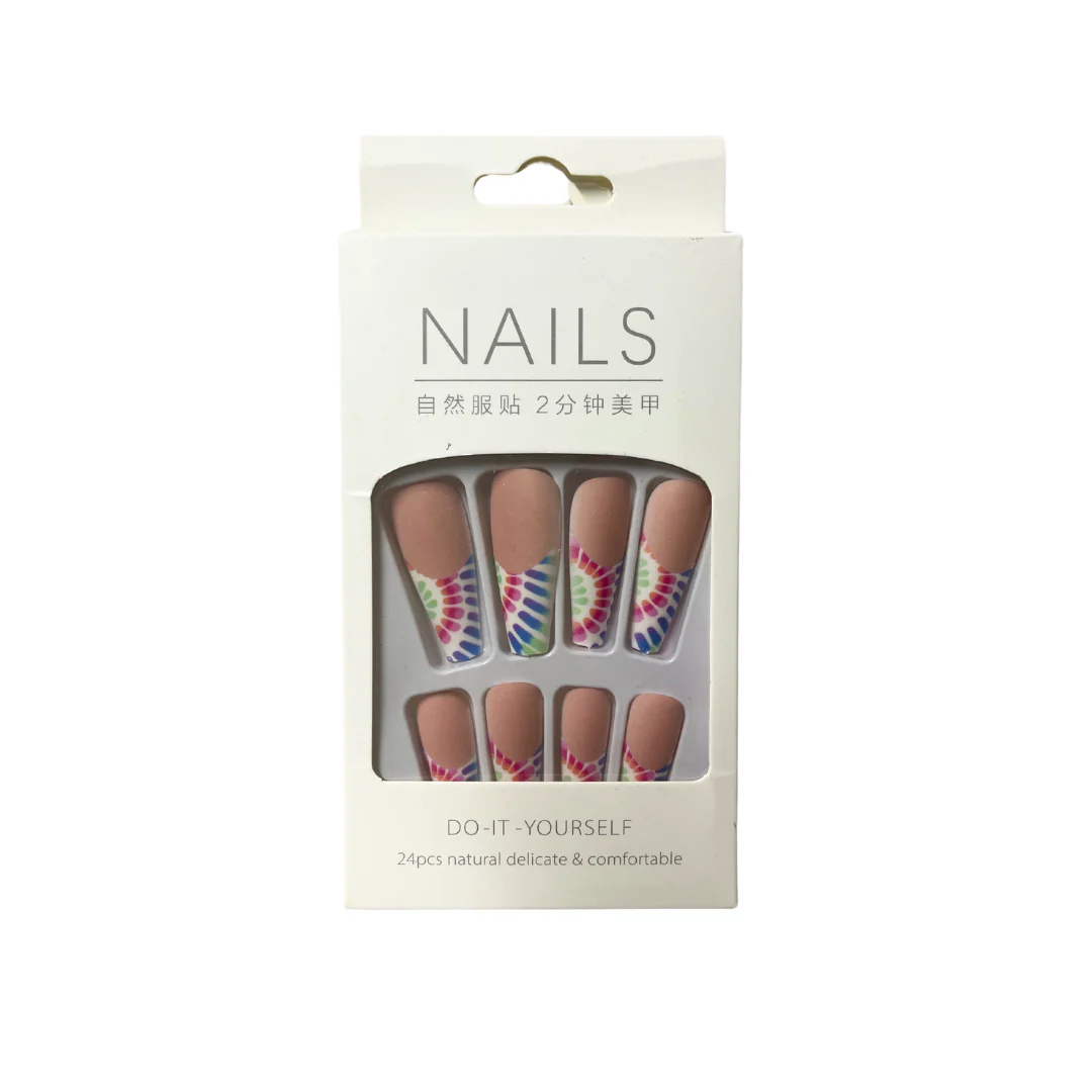 Press On Nails Do it yourself Long Coffin (14 Styles) - Image 14