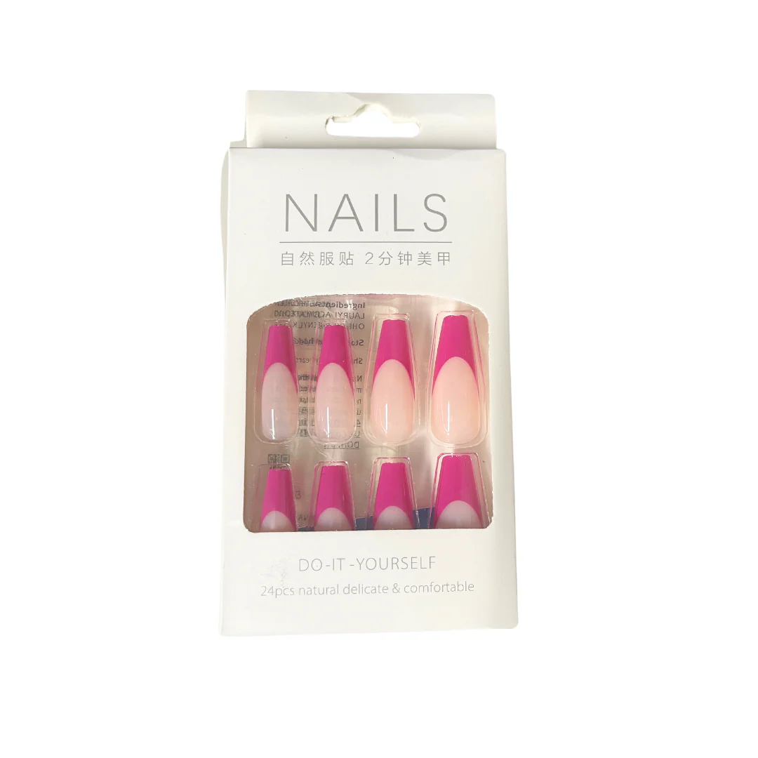 Press On Nails Do it yourself Long Coffin (16 Styles) - Image 3