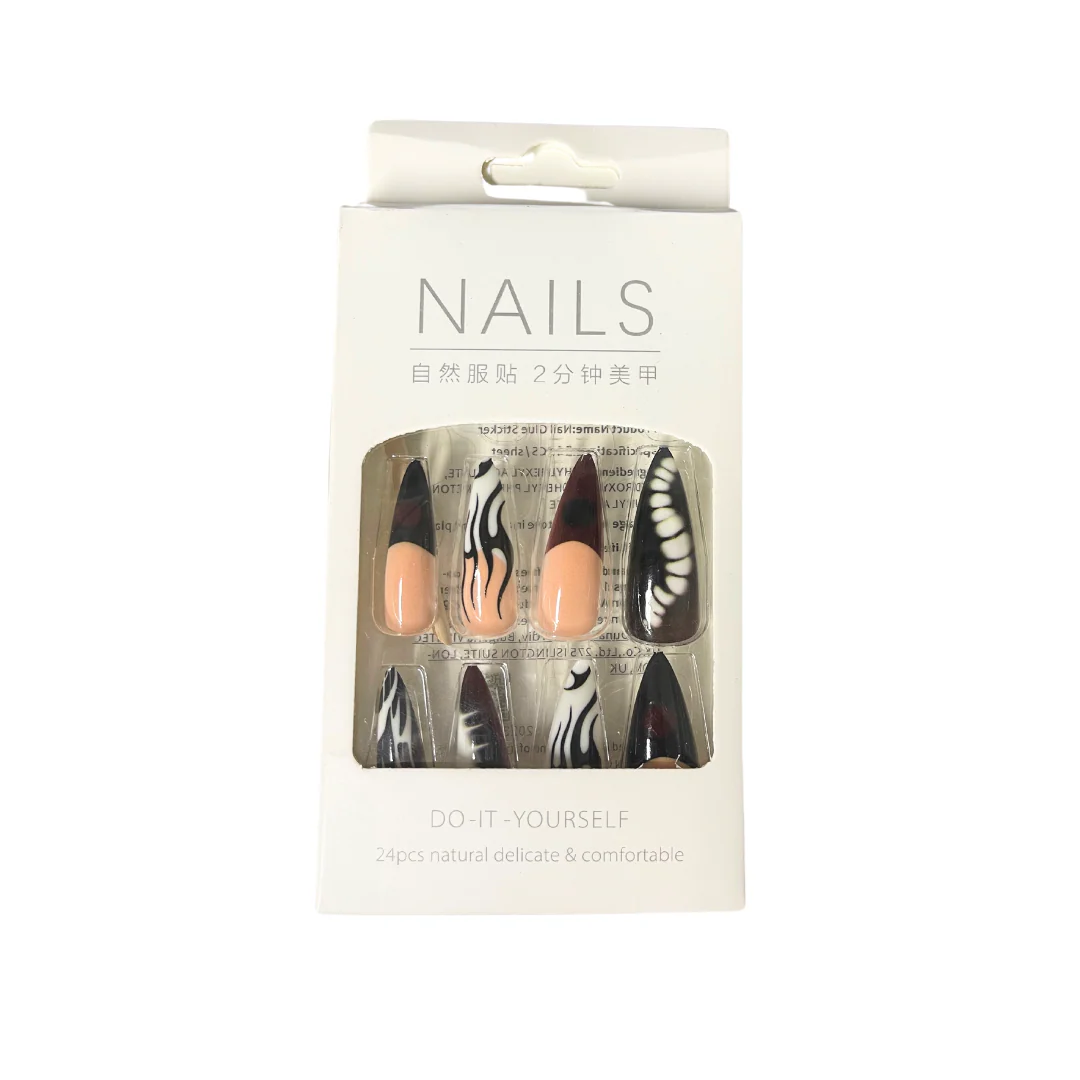 Press On Nails Do it yourself Stiletto (2 Styles) - Image 2