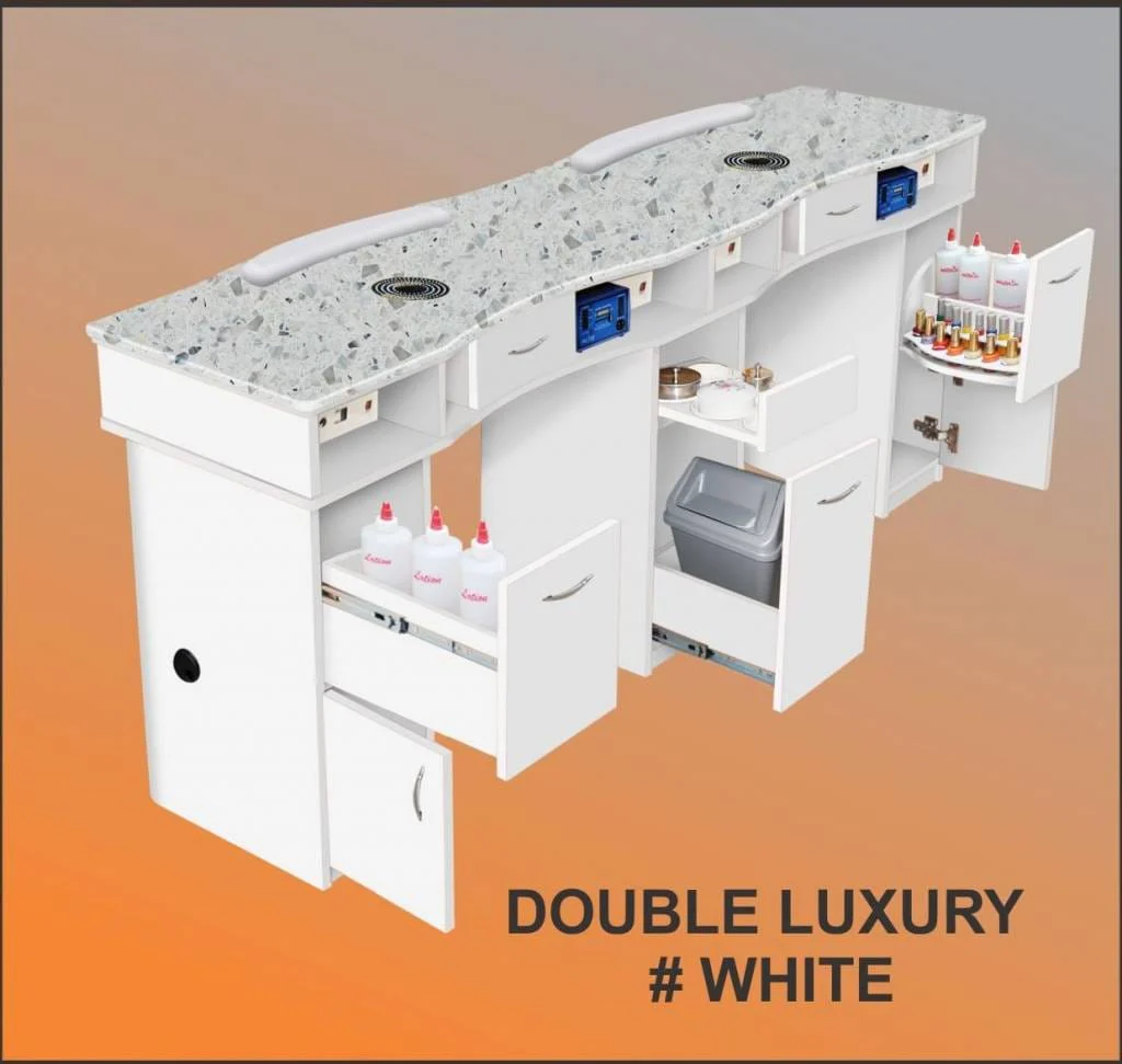 JNBS Nail Table Double Luxury (Please Call JNBS to Order) - Image 2