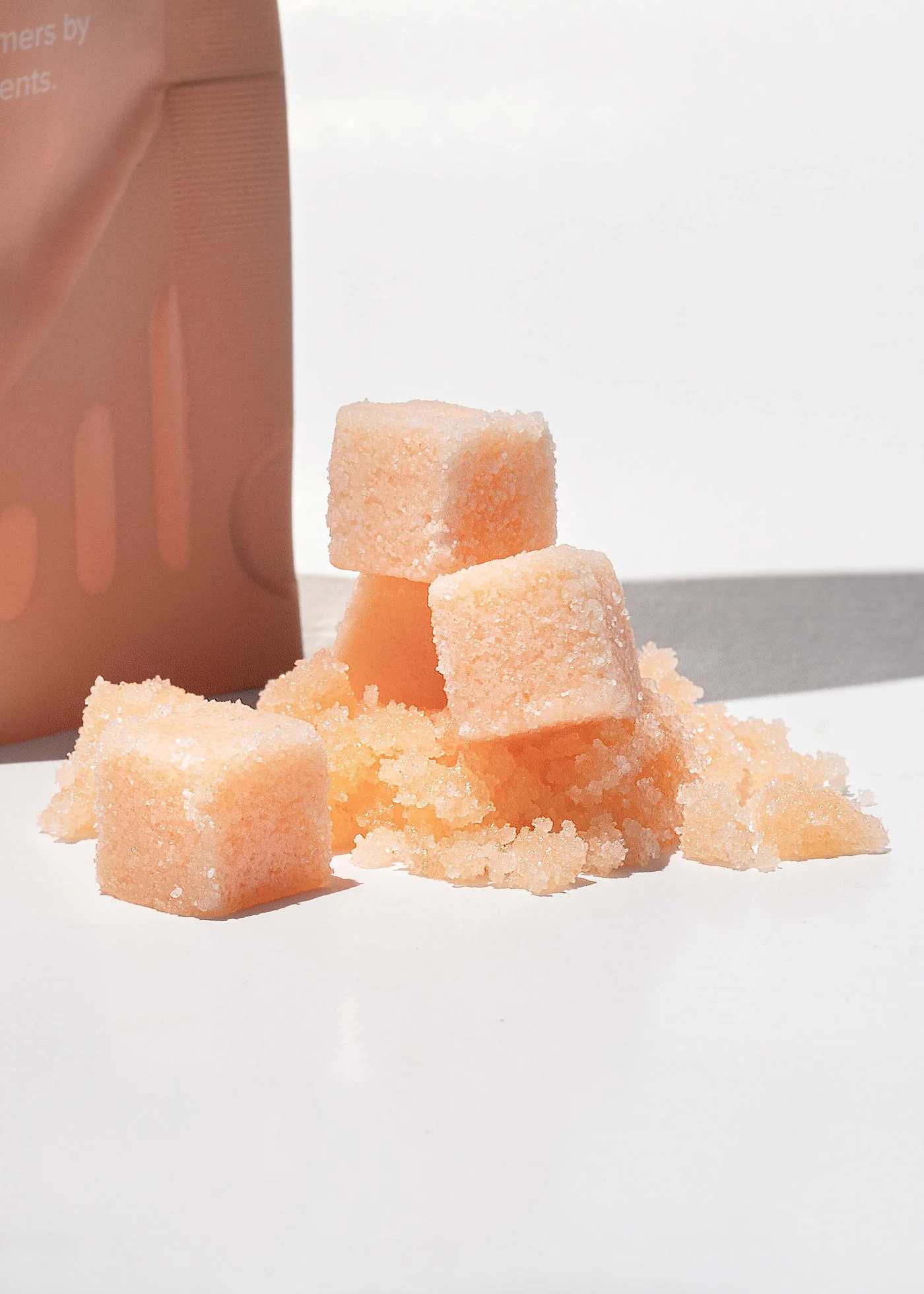 V Beauty Pure Moisturizing Mani and Pedi Scrub (100pcs) Candy Cubes - Image 5