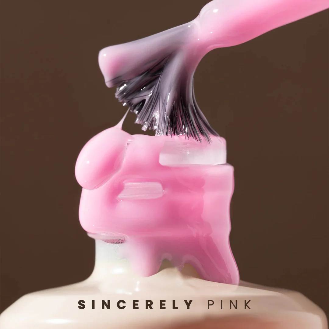 V Beauty Pure Rubber Base Sincerely Pink (0.5 oz) - Image 2
