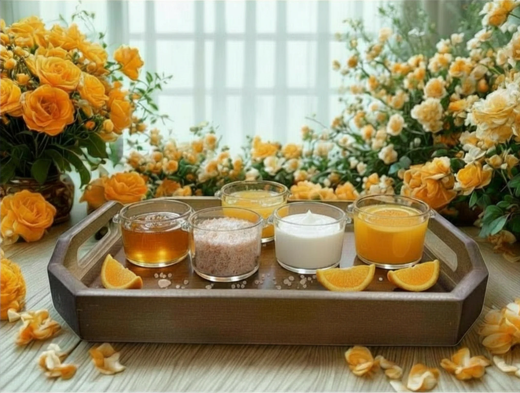 Wooden Tray For Spa Pedicure - Image 2