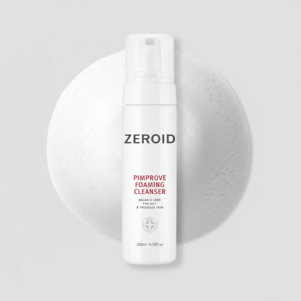 ZEROID PimProve Foaming Cleanser 200ml - Image 2
